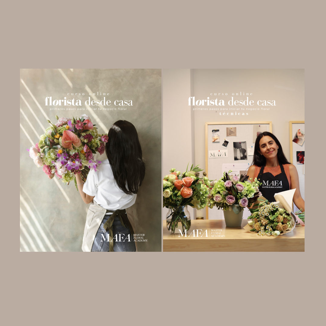 Florista desde casa teórico + técnicas